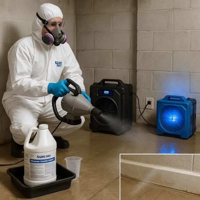 Sanitization and Odor Removal process in Howard County, AR